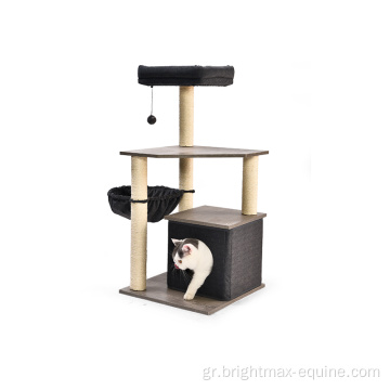 Σύγχρονη Sisalcondo Tree Cat Furniture Pet Scratcher Tower